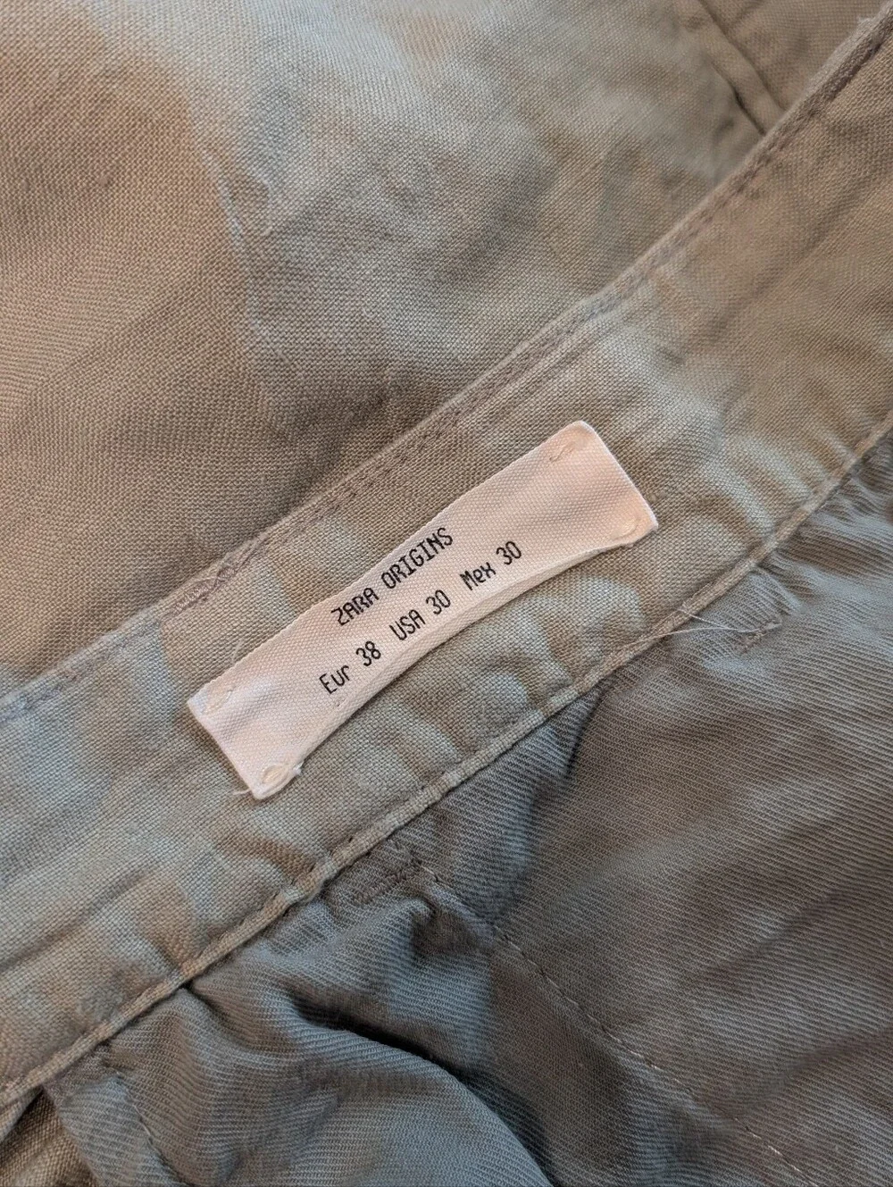 Zara Light Green Pants